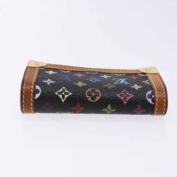 LOUIS VUITTON Monogram Multicolor Porte Monnaie Plat Purse M92656 LV Auth 139030 - Picture 5 of 16